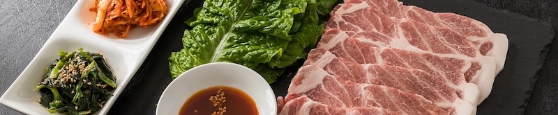 Korean food dishes