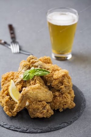 Selections Of Fried Food